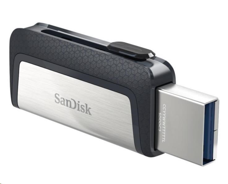 SanDisk Flash disk 32 GB Ultra,  dvojitý USB disk typu C2 