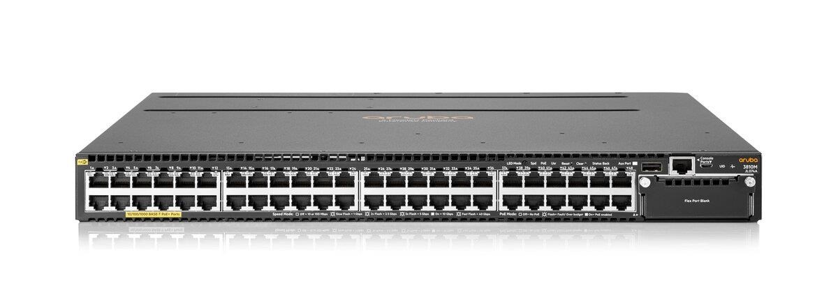 Aruba 3810M 48G PoE+ 1-slot Switch0 