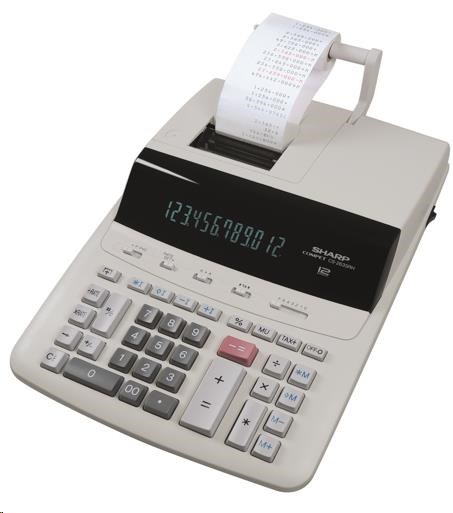 SHARP kalkulačka - SH-CS2635RHGYSE - tisková0 
