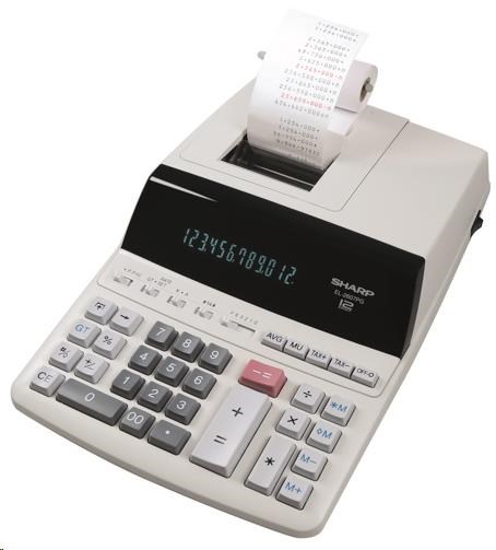 SHARP kalkulačka - SH-EL2607PGGYSE - tisková0 