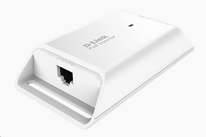 D-Link DPE-101GI 1portový gigabitový PoE injektor,  802.3af0 