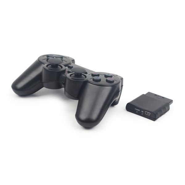 GEMBIRD gamepad JPD-WDV-01,  vibrační,  bezdrátový,  PC/ PS2/ PS3,  USB2 