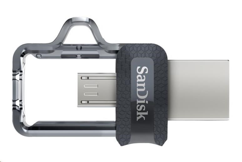 SanDisk Flash Disk 128 GB Dual USB Drive m3.0 Ultra,  OTG2 