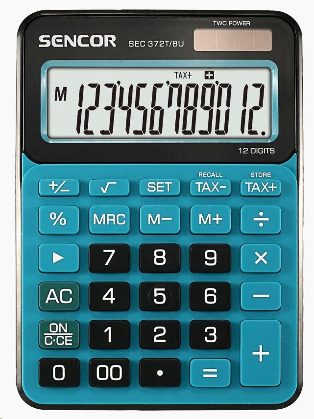 Sencor kalkulačka  SEC 372T/BU0 