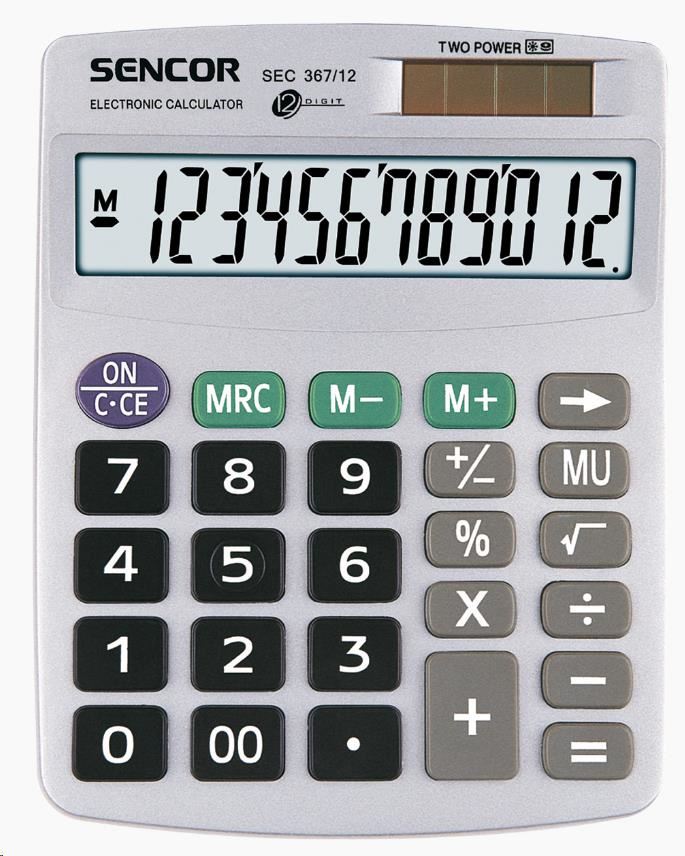 Sencor kalkulačka  SEC 367/ 120 