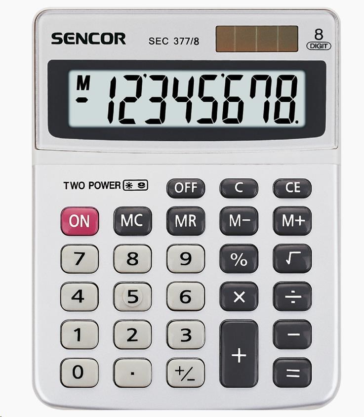 Sencor kalkulačka  SEC 377/  80 