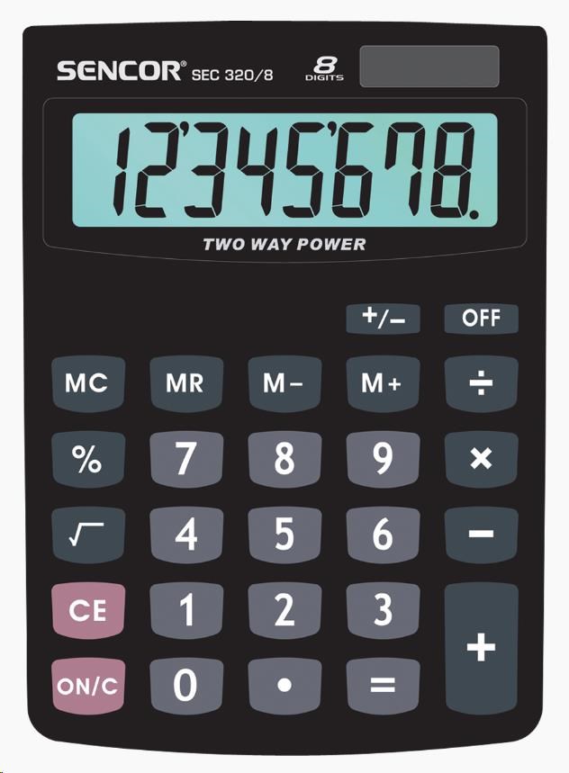 Sencor kalkulačka  SEC 320/80 