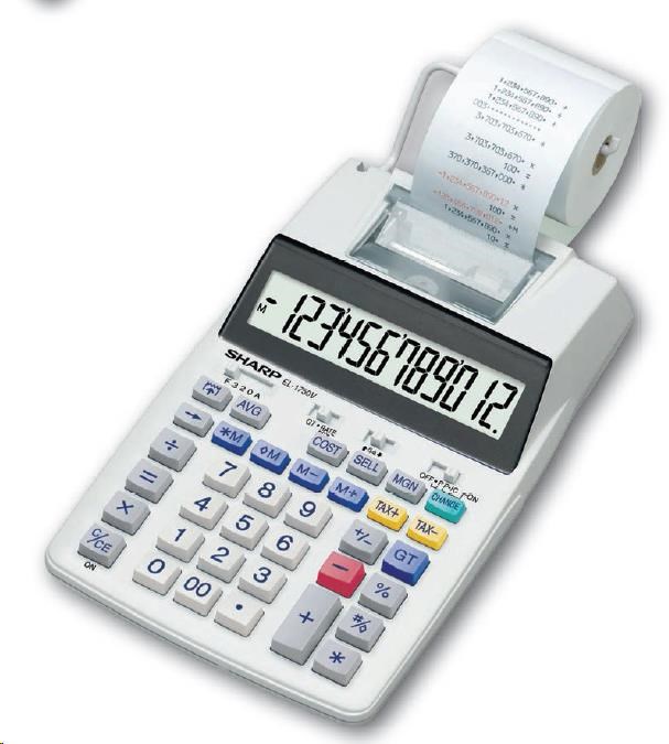 SHARP kalkulačka - EL-1750V0 