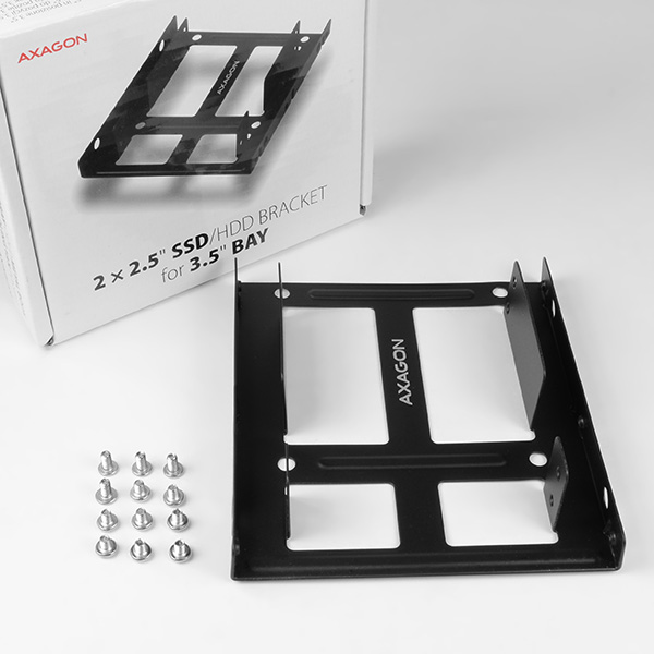 AXAGON RHD-225, kovový rám pre 2x 2.5