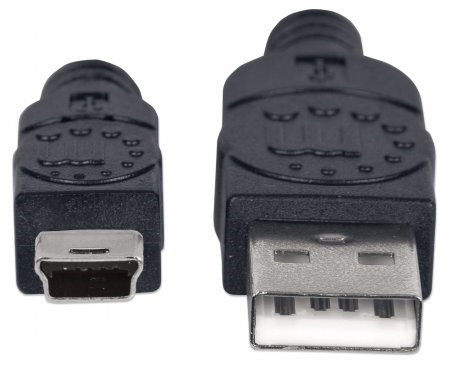 MANHATTAN USB kábel 2.0 Kábel A-mini B 1, 8 m2 