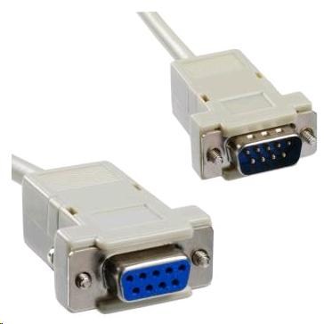 PREMIUMCORD Sériový kábel 2m predĺženie (Canon 9M/ 9F,  rozbočovač,  RS232)0 