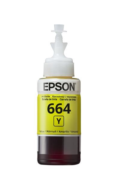 T6644 Žltá nádobka na atrament EPSON 70 ml pre L100/ L200/ L550/ L1300/ L355/ 3650 