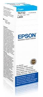 Atramentová tyčinka EPSON T6732 nádobka s azúrovým atramentom 70 ml pre L800/L18000 