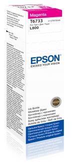 Atramentová tyčinka EPSON T6733 Purpurový atrament 70 ml pre L800/L18000 