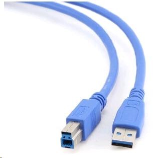 Kábel USB GEMBIRD 3.0 Kábel A-B 3 m (modrý)0 