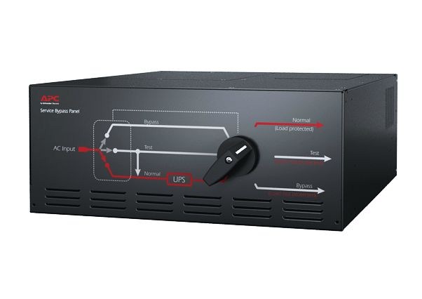 APC Service Bypass Panel 230V 125A HW vstup IEC-320 výstup (8) C190 