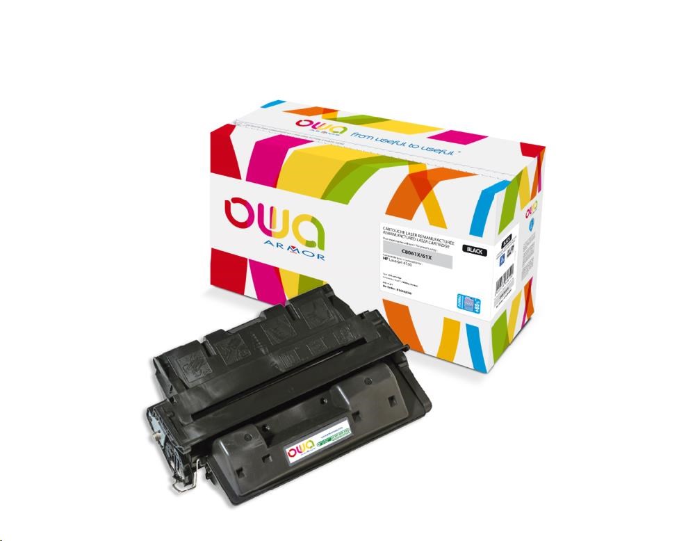 OWA Armor toner pre HP Laserjet 4100 ,  18000 strán,  C8061X JUMBO,  čierna/ čierna0 