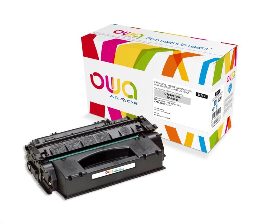 OWA Armor toner pre HP Laserjet 1320,  AIO 3390,  3392,  6000 strán,  Q5949X,  čierna/ čierna0 