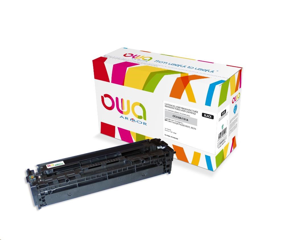 OWA Armor toner pre HP Color Laserjet Pro 200 M251,  M276,  1600 strán,  CF210A,  čierny/ čierny0 