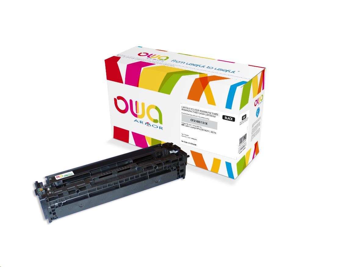 OWA Armor toner kompatibilný s HP CF210X, 2400st, čierna/ black0 