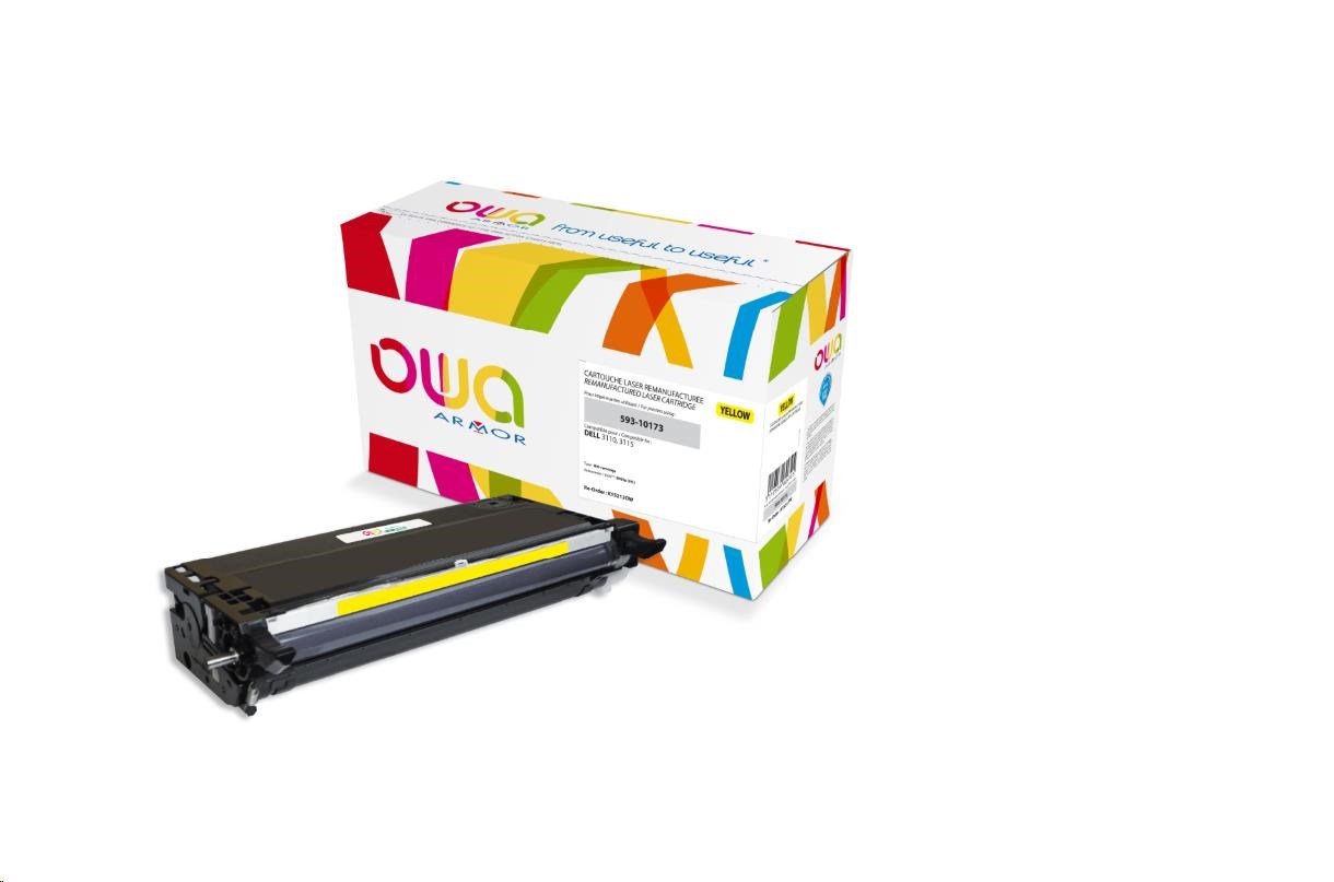 OWA Armor toner pre DELL 3110/ 3115 ,  8000 strán,  593-10173,  žltá/ žltá0 