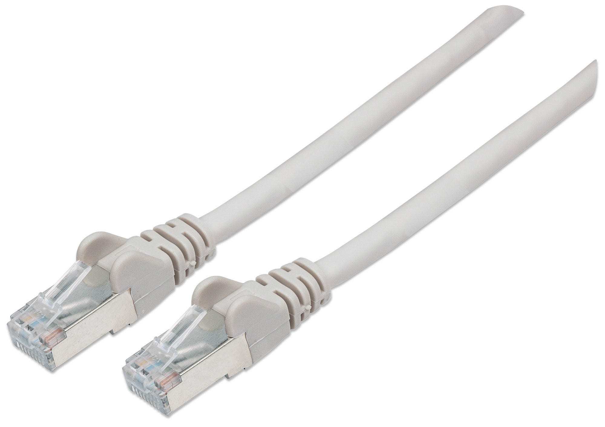 Intellinet patch kábel,  Cat6A Certified,  CU,  SFTP,  LSOH,  RJ45,  30 m,  sivý0 