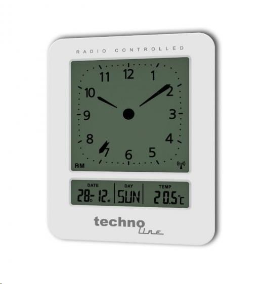 TechnoLine WT 745W - Budík s analogovým LCD displejem a teploměrem1 