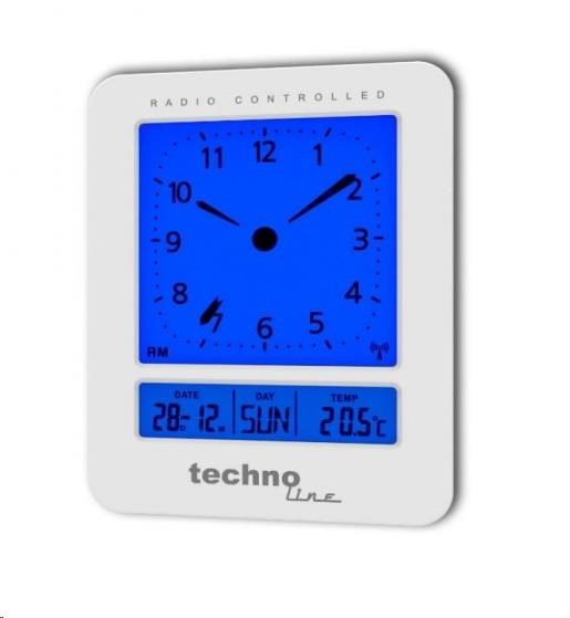 TechnoLine WT 745W - Budík s analogovým LCD displejem a teploměrem0 