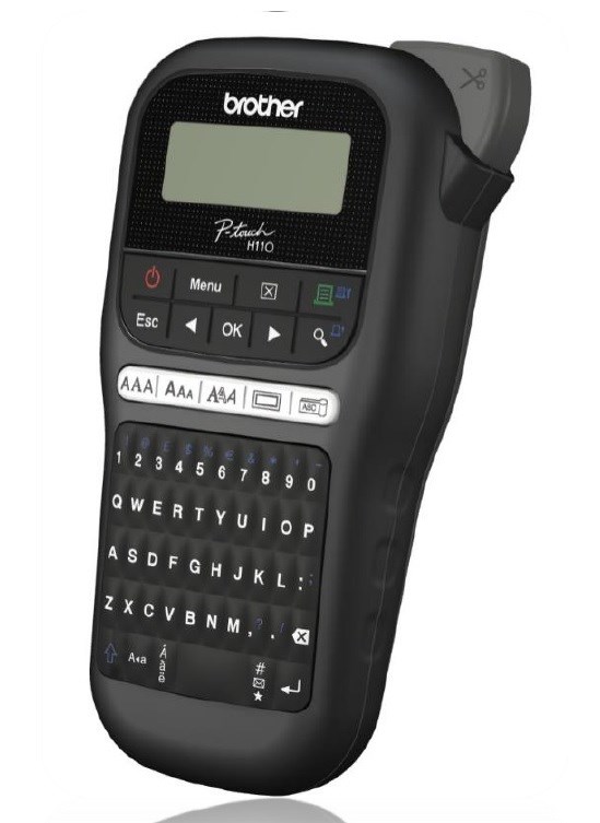 Tlačiareň štítkov BROTHER PT-H110 - 12 mm,  TZe pásky - marker1 