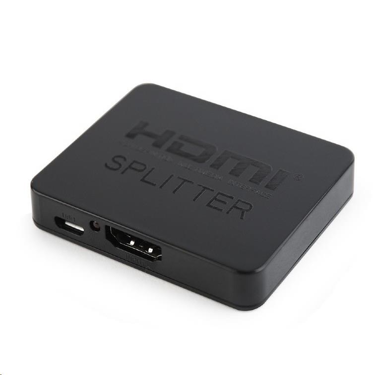 GEMBIRD Dátový prepínač HDMI splitter 2-cestný splitter1 