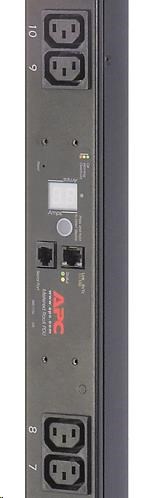 APC Rack PDU,  meraná,  Zero U,  10A,  230V,  (16)C13,  IEC-320 C14 3m1 