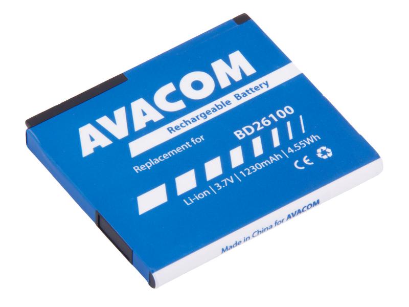AVACOM batéria pre HTC Desire HD,  HTC Ace Li-Ion 3, 6V 1230mAh (náhradná BD26100)0 