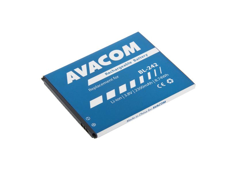 AVACOM batéria pre mobilný telefón Lenovo A6000 Li-Ion 3, 8V 2300mAh (náhradná BL242)0 