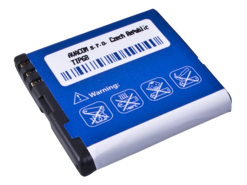 Batéria AVACOM GSNO-BP6MT-S1100A do mobilu Nokia E51, N81, N81 8GB, N82, Li-Ion 3, 6 V 1100mAh1 