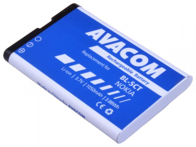 AVACOM batéria pre Nokia 6303, 6730, C5, Li-Ion 3,7V 1050mAh (náhradná BL-5CT)1 