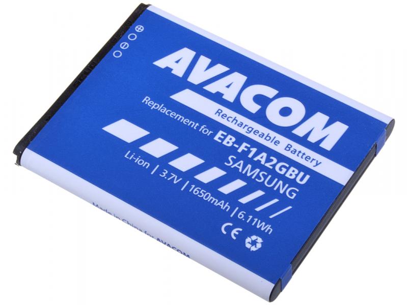 Batéria AVACOM GSSA-I9100-S1650A do mobilu Samsung i9100 Li-Ion 3, 7 V 1650mAh (náhrada EB-F1A2GBU)0 