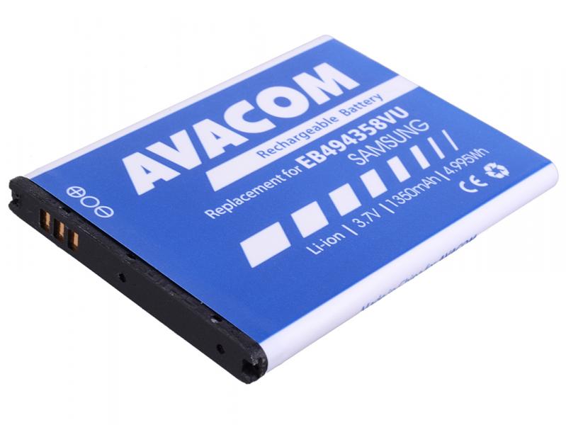 Batéria AVACOM GSSA-5830-S1350A do mobilu Samsung S5830 Galaxy Ace Li-Ion 3, 7 V 1350mAh1 
