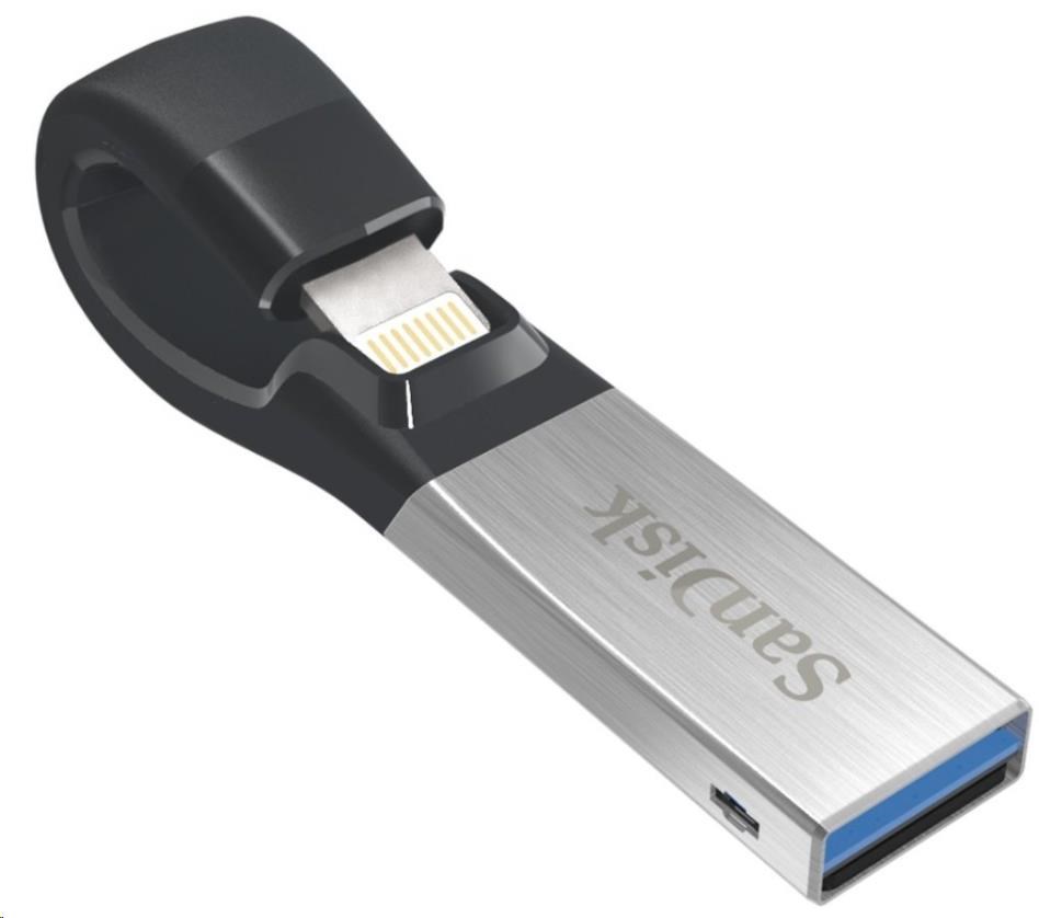 SanDisk Flash Disk 16GB iXpand Flash Drive,  USB 3.1,  konektor Lightning pre iPhone0 