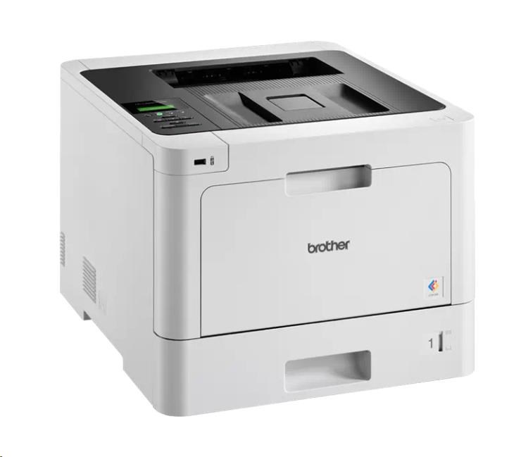 Farebná laserová tlačiareň BROTHER HLL-8260CDW - A4,  31 str./ min,  2400x600,  256MB,  PCL6,  USB 2.0,  LAN,  WIFI,  250+50 lis2 