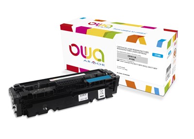 OWA Armor toner pre HP Color Laserjet Pro M377,  M452,  M477,  2300 strán,  CF411A,  azúrová0 