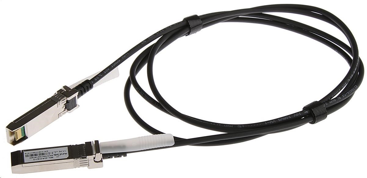 MaxLink 10G SFP+ DAC kábel,  pasívny,  DDM,  kompatibilný s Cisco,  UBNT,  MikroTik,  5 m0 