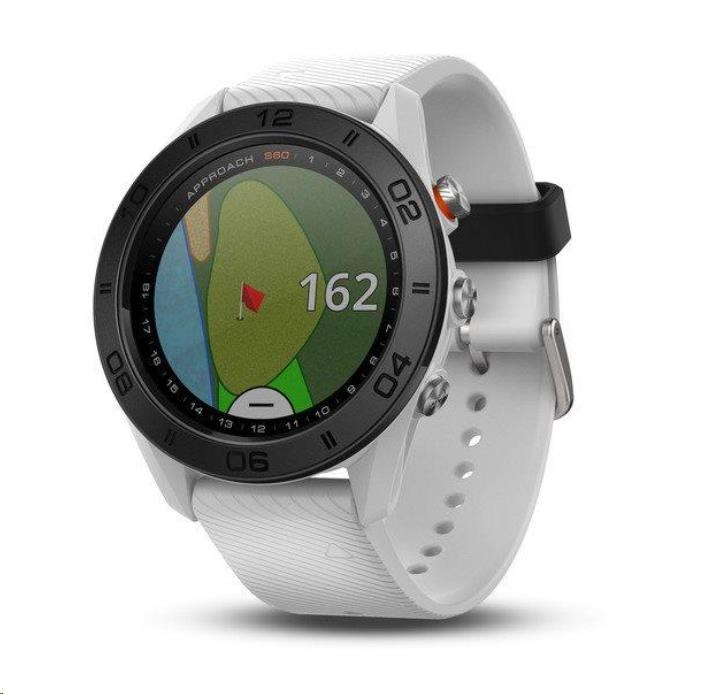 Garmin Golfové GPS hodinky Approach S60 White Lifetime0 