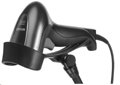 Opticon L-51X 1D/ 2D čítačka so stojanom,  USB,  čierna - možnosť personalizácie (logo,  text)1 