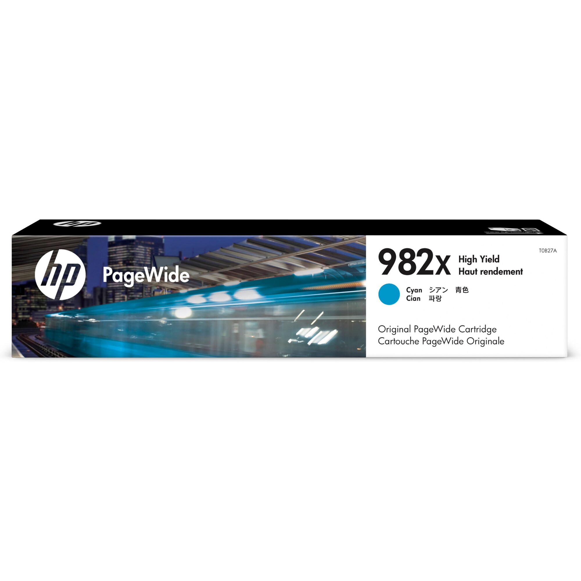 HP 982X High Yield Cyan Original PageWide Cartridge (16, 000 pages)0 