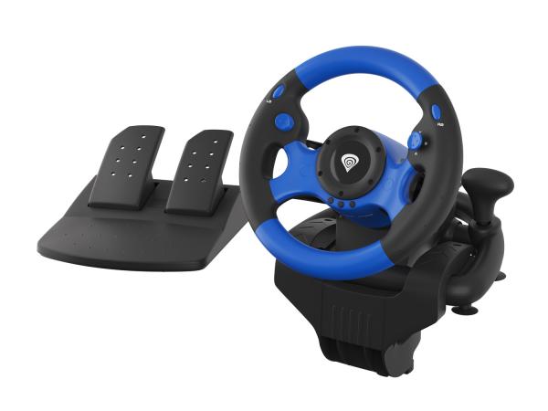 Genesis Seaborg 350 Herní volant, multiplatformní pro PC, PS4, PS3, Xbox One, Switch, 180°