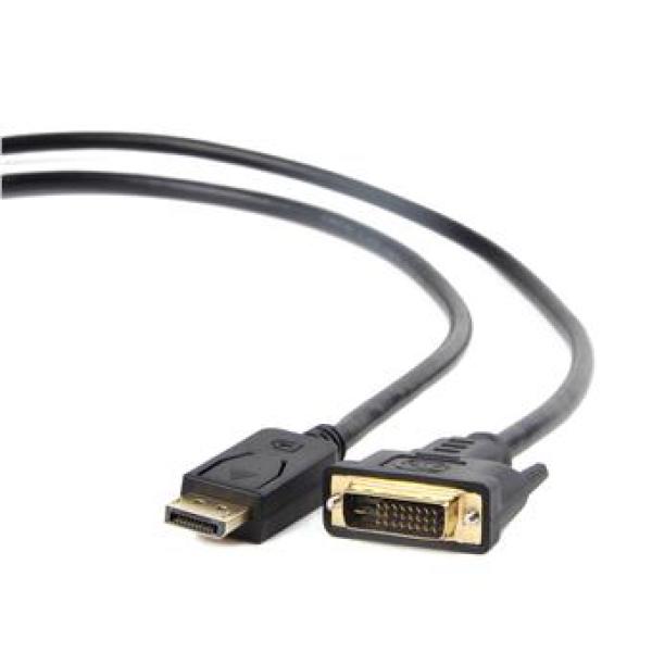 Kábel Gembird DisplayPort na DVI, M/ M, 1, 8m