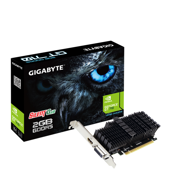 Gigabyte GeForce GT 710 GDDR5 passive low profile 2G