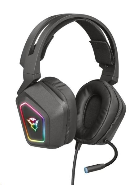 TRUST Sluchátka s mikrofonem GXT 450 Blizz RGB 7.1 Surround Gaming Headset