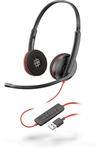 Poly Plantronics BLACKWIRE 3220 headset Stereo, USB-A