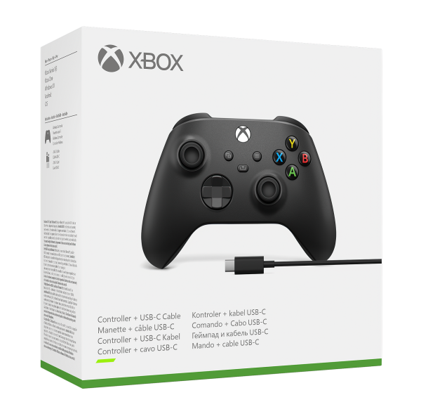 Microsoft Xbox One Wireless Controller + kabel pre Windows1